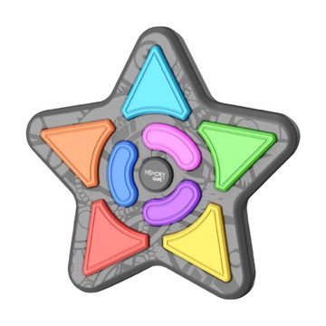 Игра на память Тренировка памяти Мигающая пентаграмма