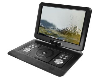 Портативный DVD-плеер с ЖК-телевизором, 16 дюймов, dvb-t mpeg-