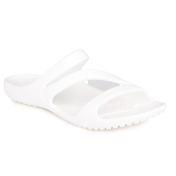 Klapki damskie, sportowe CROCS KADEE II SANDAL W WHITE BLANC