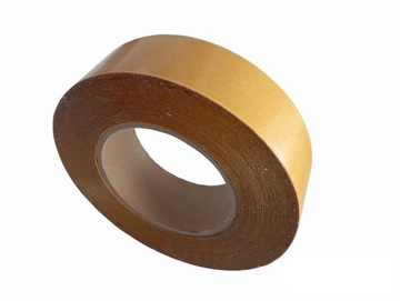 ПРОЧНАЯ БАННЕРНАЯ ЛЕНТА ДЛЯ ПРИКЛЕИВАНИЯ БАННЕРОВ, ПРОЗРАЧНАЯ, ДВУХСТОРОННЯЯ, 25ММХ50М