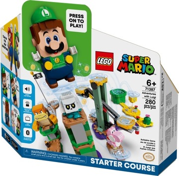 LEGO Mario 71387 Przygody z Luigim zestaw startowy