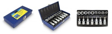 НАСАДКИ TORX IMBUS, 16 ЭЛЕМЕНТОВ