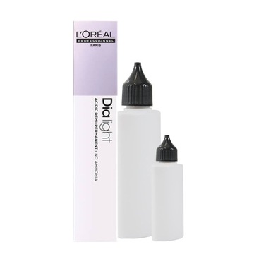 LOREAL DIA LIGHT FARBA DO WŁOSÓW TONER 50 ML+ REWELATOR 75 ML + SZAMPON 25