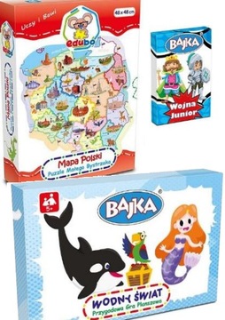 ZESTAW ŚWIĘTA PRZEDSZKOLAK PUZZLE I GRY 4-6 LAT