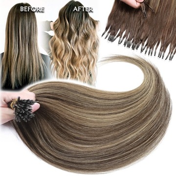 Pasma naturalne ciemny brąz Sego ringi