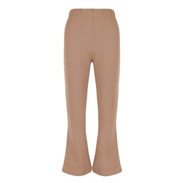 Dziewczęce legginsy dzwony, beżowe, Tup Tup, r. 116