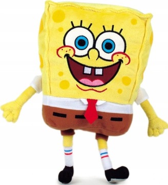 MASKOTKA SPONGEBOB kanciastoporty 30cm pluszak SPONGE BOB