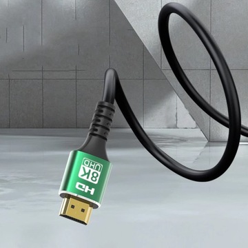 Кабель HDMI 2.1 СВЕРХВЫСОКОСКОРОСТНОЙ UHD 8K 4K 120 Гц 1 м