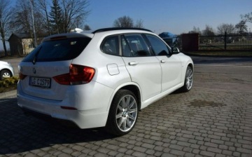 BMW X1 E84 Crossover Facelifting sDrive 20d 184KM 2014 BMW X1 2.0D M-Pakiet Navi Bial Perla 2 KPL Alufelg Sprowadzony 2.0, zdjęcie 12