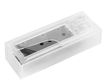 ЛЕЗВИЯ ДЛЯ НОЖЕЙ ЗАМЕННЫЕ ЛЕЗВИЯ ТРАПЕЦЕИДАЛЬНЫЕ ТРАПЕЦЕИДАЛЬНЫЕ 61x33 НАБОР ИЗ 10 ШТ.