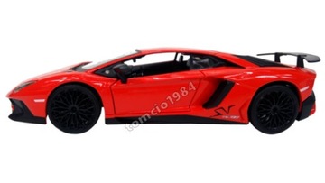 БУРАГО 1:24 МЕТАЛЛИЧЕСКАЯ МОДЕЛЬ LAMBORGHINI AVENTADOR