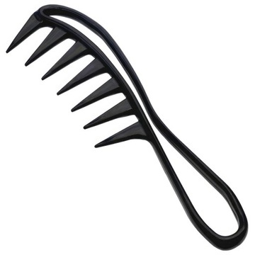 Широкая расческа для густых вьющихся волос.