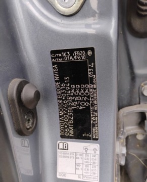 Toyota Corolla XII 2023 Toyota Corolla 2023r, SALON POLSKA. 1.8 HYBRID LPG. AUT. Uszkodzony przod., zdjęcie 19