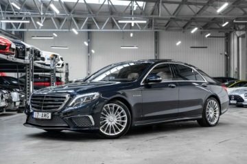 Mercedes Klasa S W222 Limuzyna wersja długa AMG S 65 AMG 630KM 2014 Mercedes S 65 AMG 6.0 V12 1000 Nm. Japonia. FV23%.