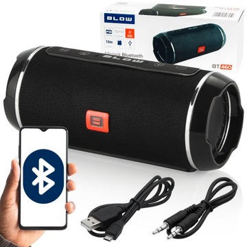 OUTLET GŁOŚNIK BLUETOOTH PRZENOŚNY RADIOFM BOOMBOX