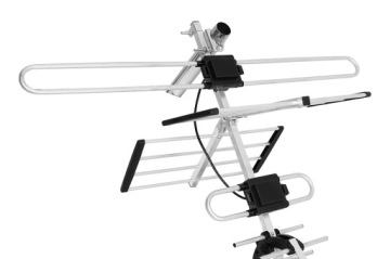 МОЩНЫЙ НАБОР DVB-T2 ДЛЯ 3 ТВ АНТЕННЫ КОМБИНИРОВАННЫЙ LTE ФИЛЬТР MUX8 4K 200км