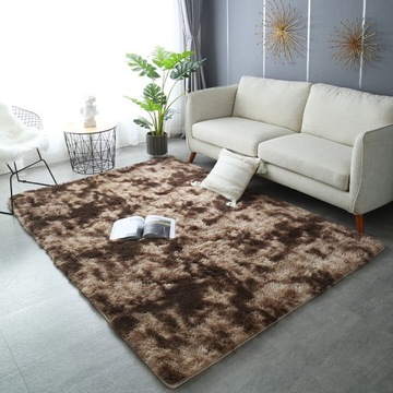 КОВЕР SHAGGY BROWN HAIR RABBIT 120x170 см SOFT PLUSH XXL