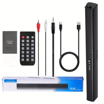 Универсальная звуковая панель для домашнего кинотеатра, система объемного звучания Саундбар для телевизора с