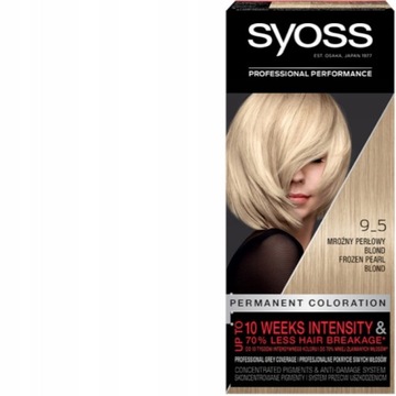 КРАСКА SYOSS SALONPLEX 9-5 МОРОЗНЫЙ ЖЕМЧУЖНЫЙ БЛОНД