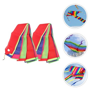 Большие воздушные змеи Rainbow Streamer Kite Tail