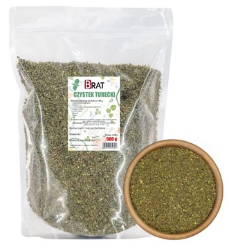 CZYSTEK susz CISTUS INCANUS herbata 500g