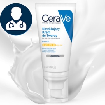 CeraVe Набор крем-пенка 236мл, Увлажняющий крем SPF30 52мл, Крем 52мл