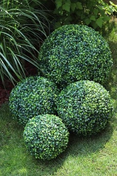 ШАР САМШИТ ИСКУССТВЕННЫЙ САМШИТ 28см КАК ЖИВОЙ