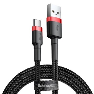 Kabel USB do USB-C Baseus Cafule 3A 1m R-B