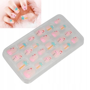 НАКОНЕЧНИКИ НАСКУССТВЕННЫЕ НОГТИ ДЛЯ ДЕТЕЙ МИШКИ ТЕДДИ, 24 ШТ.