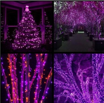 МОЩНЫЕ РОЖДЕСТВЕНСКИЕ ОГНИ 300 светодиодов розовые