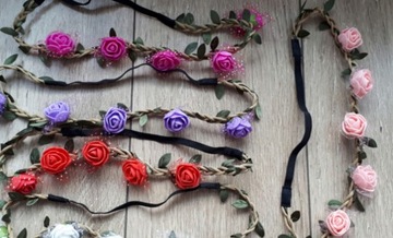 Венок из роз из пенопласта, РАЗНЫЕ УЗОРЫ, мама, ребенок