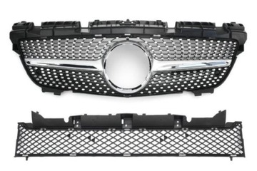 MASKA MERCEDES R172 SLK 11-18 DIAMANT CHRÓM