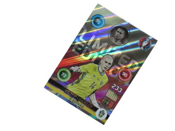 PANINI UEFA EURO 2016 KARTY PIŁKARSKIE LIMITED VICTOR LINDELOF SVERIGE