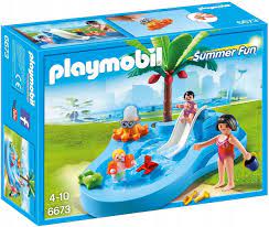 Zestaw Playmobil Summer Fun Dziecięcy basen 6673