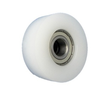 Rolka z tworzywa z łożyskiem fi 60mm fi 15mm