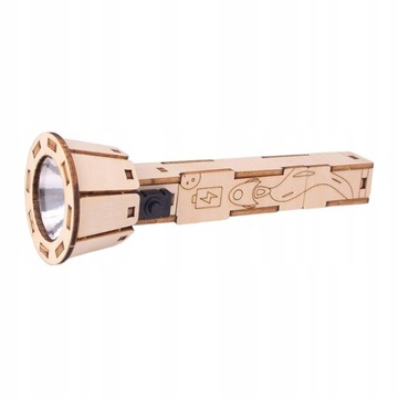 Zestaw puzzli DIY Latarka LED DIY