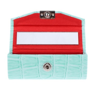 3x искусственная кожа светло-синего, оранжевого и красного цвета