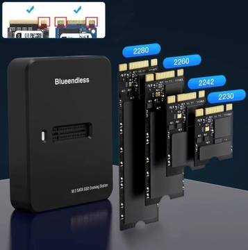 АДАПТЕРНАЯ СТАНЦИЯ SATA SSD-ДИСКОВОЕ УСТРОЙСТВО M2 M.2 USB C