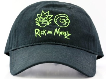 Czapka z daszkiem męska Rick and Morty Haft rozmiar 55-60 regulowana