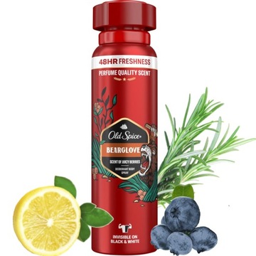 OLD SPICE DEZODORANT ZAPACHOWY SPRAY MĘSKI BEARGLOVE