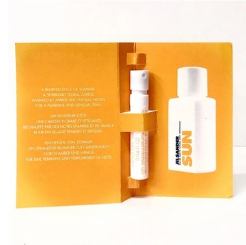 Туалетная вода JIL SANDER SUN EDT 1,2 мл Пробник