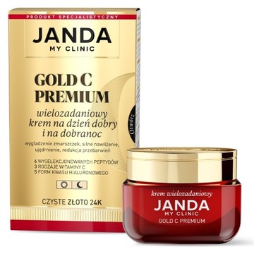 JANDA GOLD C Krem wielozadaniowy na dzień i na noc Przebarwienia