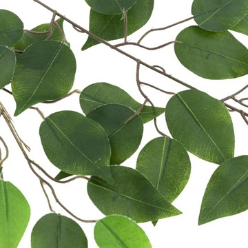 ЛИСТЬЯ ЛИСТЬЯ БОЛЬШОЙ ВЕТКА ФИКУСА УКРАШЕНИЕ ИСКУССТВЕННЫЕ ЦВЕТЫ ДЛЯ КЛИНА БЕНДЖАМИНА