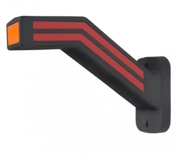 Габаритный фонарь светодиодный 12/24В на стреле, габаритный фонарь светодиодный, 2 шт.