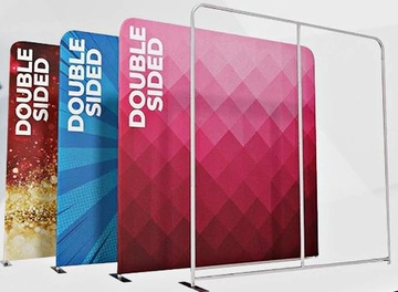 FRAME STAND LED настенный фоновый баннер 230 x 245 см