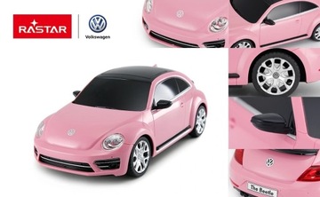 РУ МАШИНКА Volkswagen Beetle AUTO RC RASTAR РОЗОВЫЙ УФ