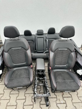 KADJAR LIFT FOTELE PÓŁSKÓRA SKÓRA BLACK EDITION