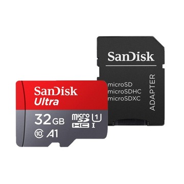 SANDISK 32 ГБ microSDHC класс 10 ULTRA 80 МБ с UHS 1