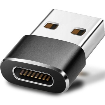 ADAPTER PRZEJŚCIÓWKA PRZELOTKA OTG USB-C USB-A DO TELEFONU DANYCH ŁADOWANIA