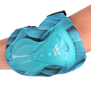 НАБОР ЗАЩИТЫ НА ЗАПЯСТЬЯ, ЛОКОТИ И КОЛЕНЫ ВЕЛОСИПЕД СКЕЙТБОРД РАЗМЕР S